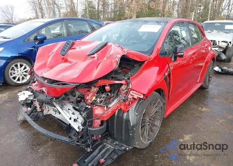 2023 Toyota Gr Corolla Circuit Edition z USA, uszkodzony, nr VIN JTNABAAE2PA003576